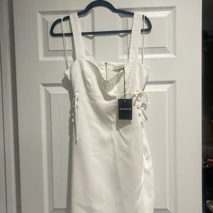 Nicholas Ivory Mini Dress